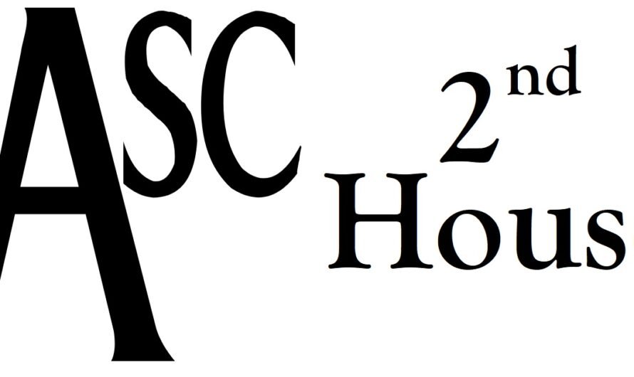 Ascendant in 2nd House